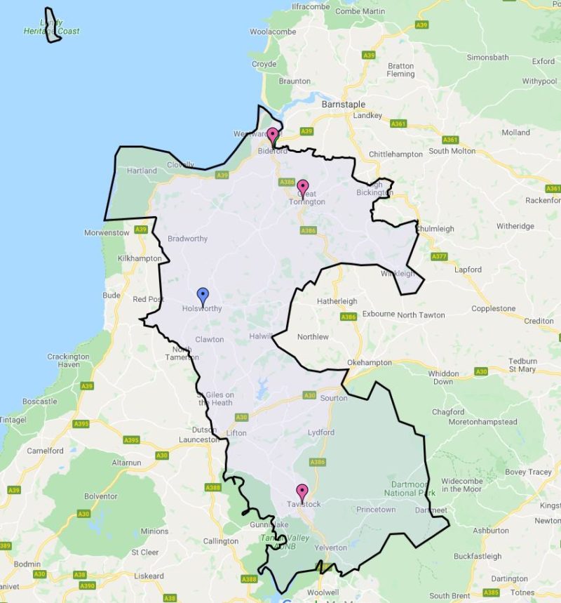 Torridge and West Devon Constituency